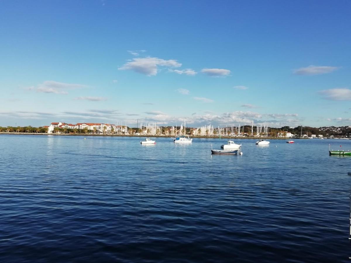 Ferienwohnung Hendaye Plage Logement Entier Avec Jardin Exterior foto